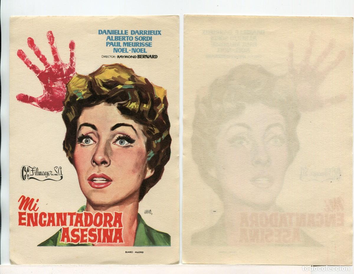 Cine: MI ENCANTADORA ASESINA, con Danielle Darrieux.