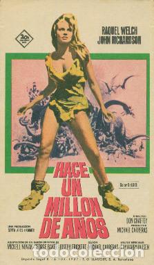 Cine: HACE UN MILL&Oacute;N DE A&Ntilde;OS (Sin publicidad)