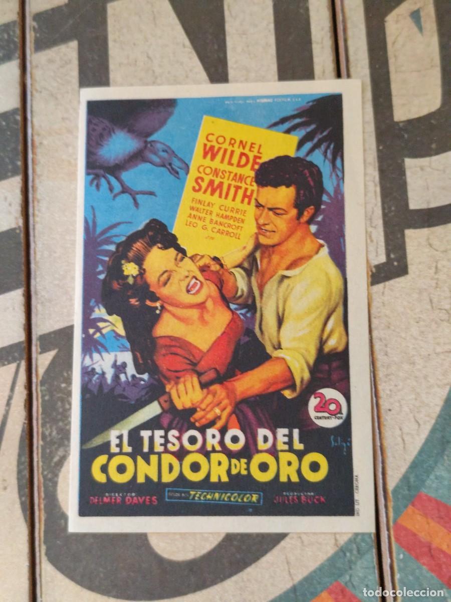 Cine: El tesoro del C&oacute;ndor de Oro con publicidad Cinema Accidente Guadix