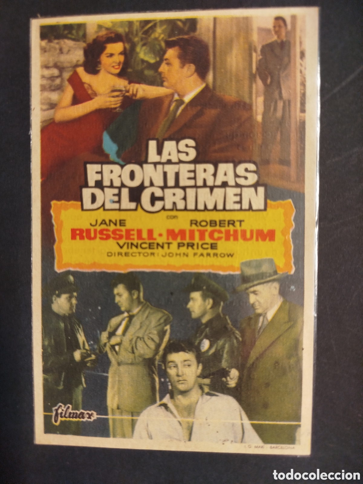 Cine: LAS FRONTERAS DEL CRIMEN