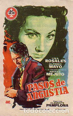 Cine: PASOS DE ANGUSTIA (sin publicidad)