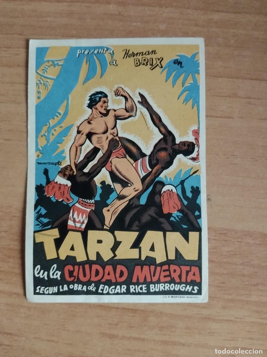 Cine: ROSA--PROGRAMA DE CINE-- TARZAN EN LA CIUDAD MUERTA