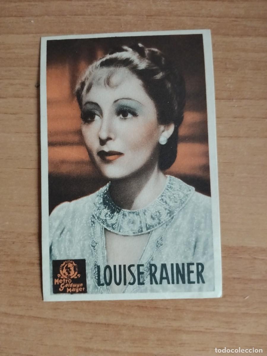 Cine: ROSA--PROGRAMA DE CINE-- LOUISE RAINER