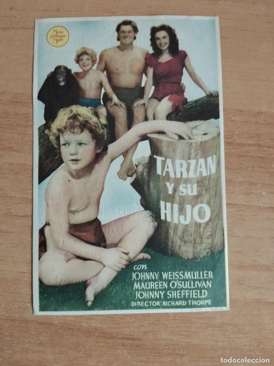  Foglietti di film di film antichi di cinema: ROSA--PROGRAMA DE CINE-- TARZAN Y SU HIJO CT