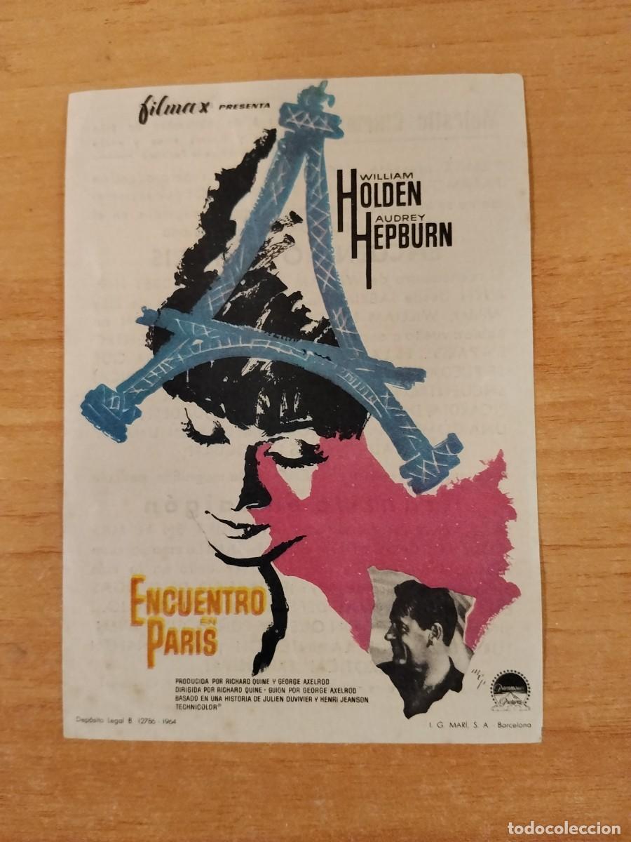 Cine: ROSA--PROGRAMA DE CINE---ENCUENTRO EN PARIS CT
