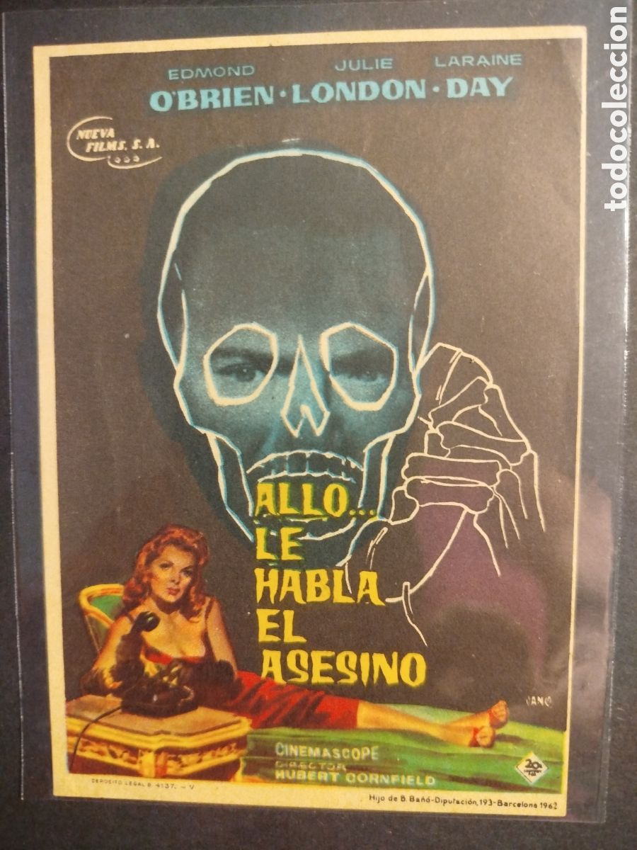 Cine: ALLO LE HABLA EL ASESINO S/P