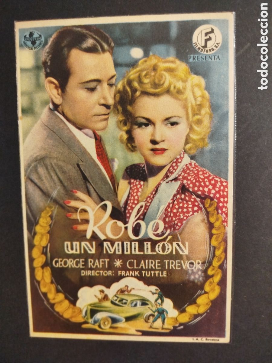 Cine: ROB&Eacute; UN MILL&Oacute;N PROGRAMA S/P - Foto 1