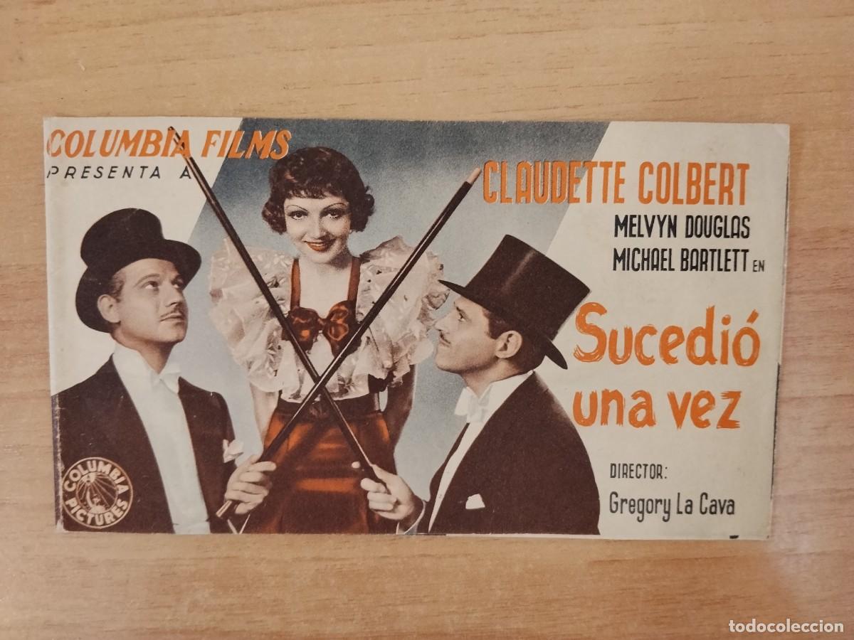  Flyers Publicitaires de films Anciens: ROSA--PROGRAMA DE CINE---SUCEDIO UNA VEZ