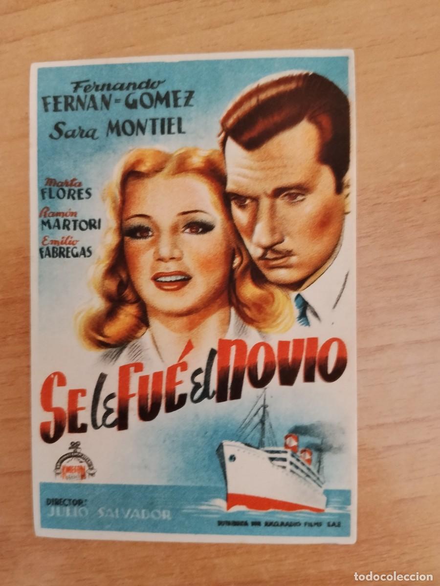  Flyers Publicitaires de films Anciens: ROSA--PROGRAMA DE CINE---SE LE FUE EL NOVIO