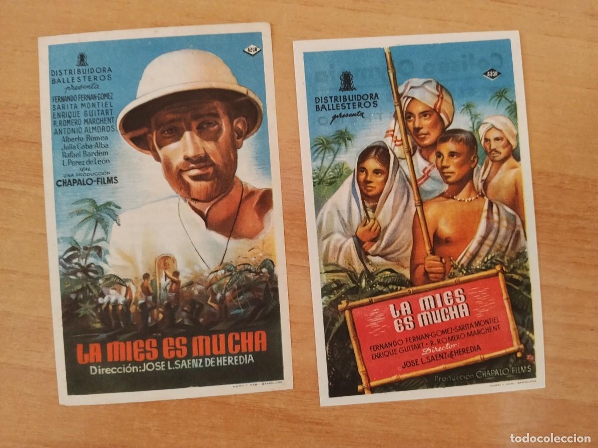  Flyers Publicitaires de films Anciens: ROSA--PROGRAMA DE CINE---LA MIES ES MUCHA