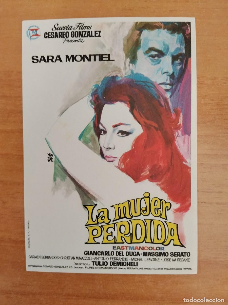  Foglietti di film di film antichi di cinema: ROSA--PROGRAMA DE CINE---LA MUJER PERDIDA