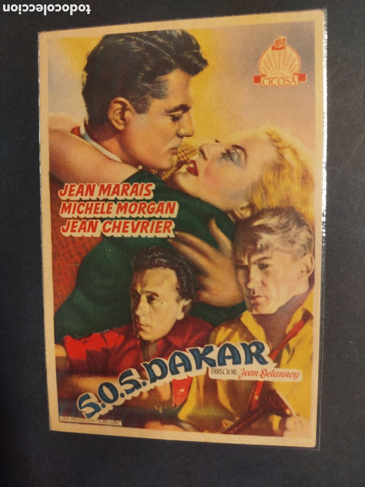 Cine: S.O.S.DAKAR PROGRAMA DE MANO S/P - Foto 1