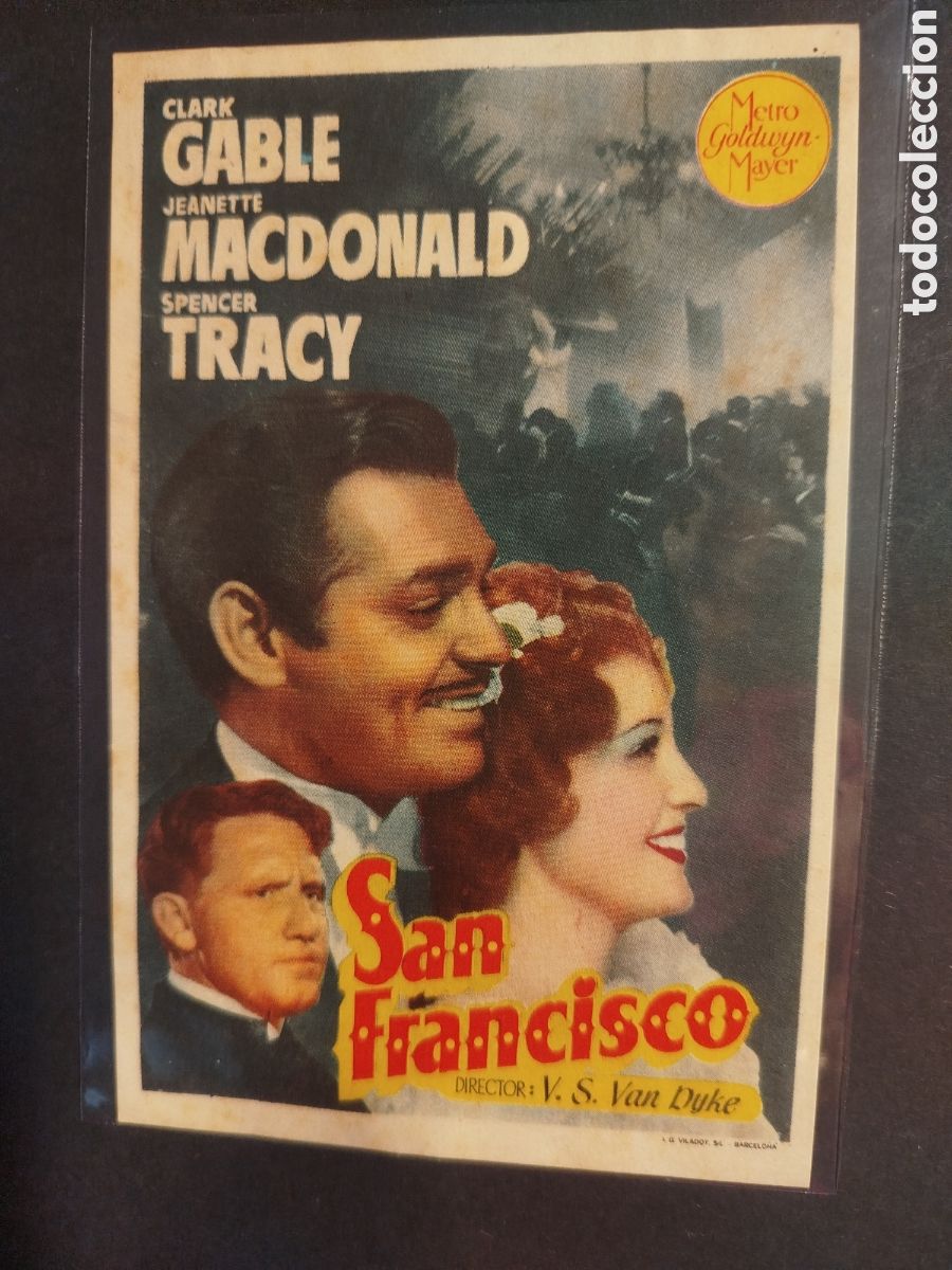 Cine: SAN FRANCISCO CLARK GABLE