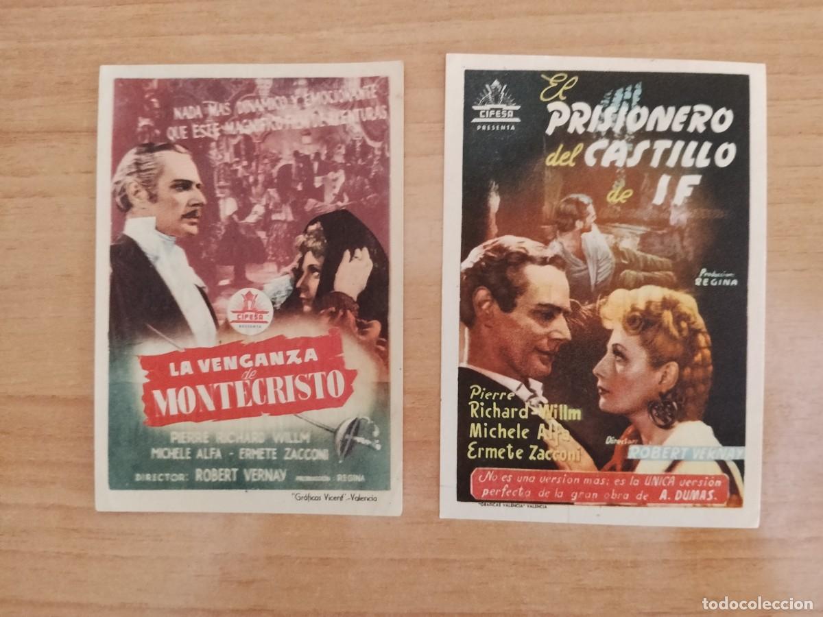 Cine: ROSA--PROGRAMA DE CINE---LA VENGANZA DE MONTECRISTO CT