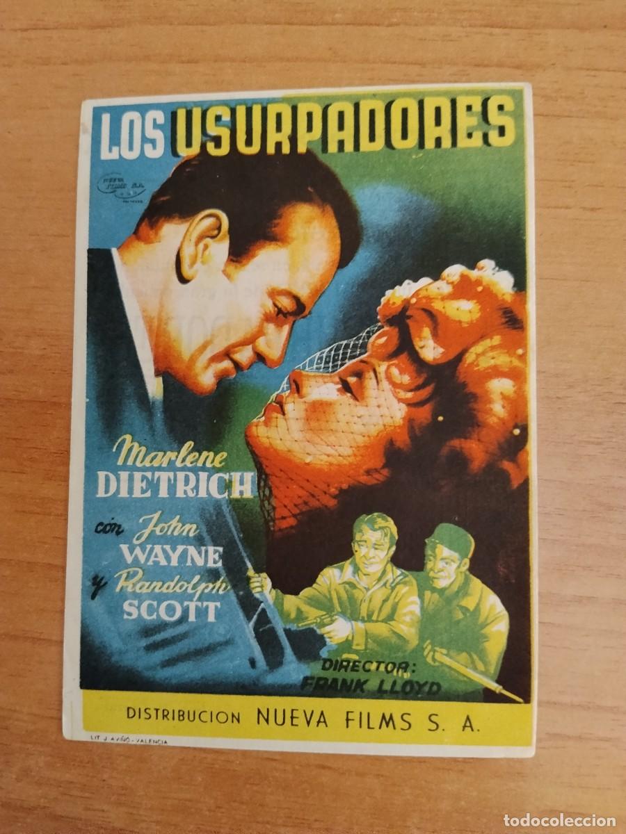Cine: ROSA--PROGRAMA DE CINE---LOS USURPADORES CT