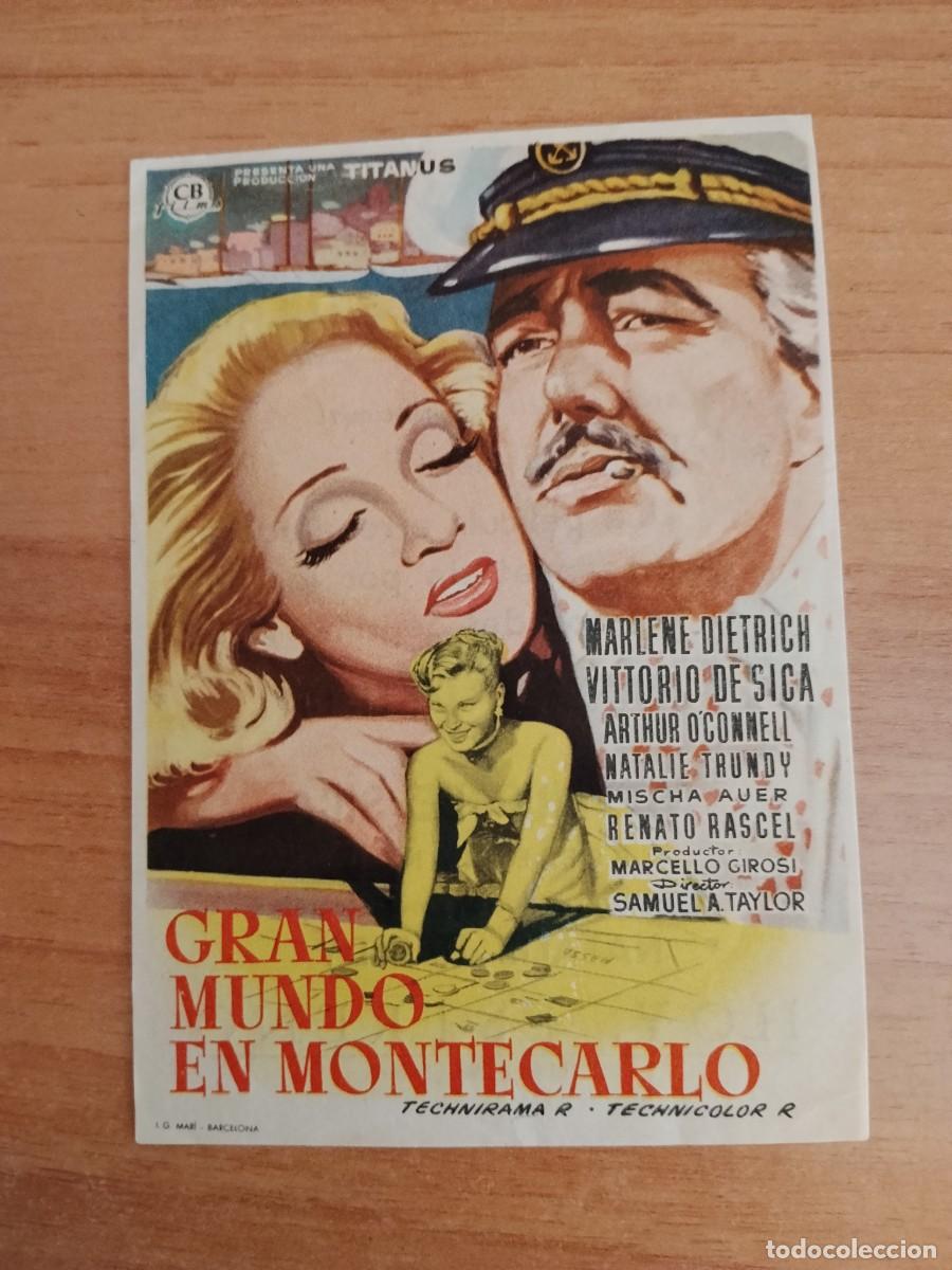 Cine: ROSA--PROGRAMA DE CINE---GRAN MUNDO DE MONTECARLO CT