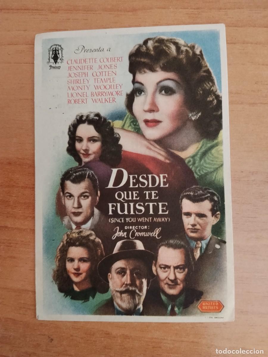Cine: ROSA--PROGRAMA DE CINE---DESDE QUE TE FUISTE CT