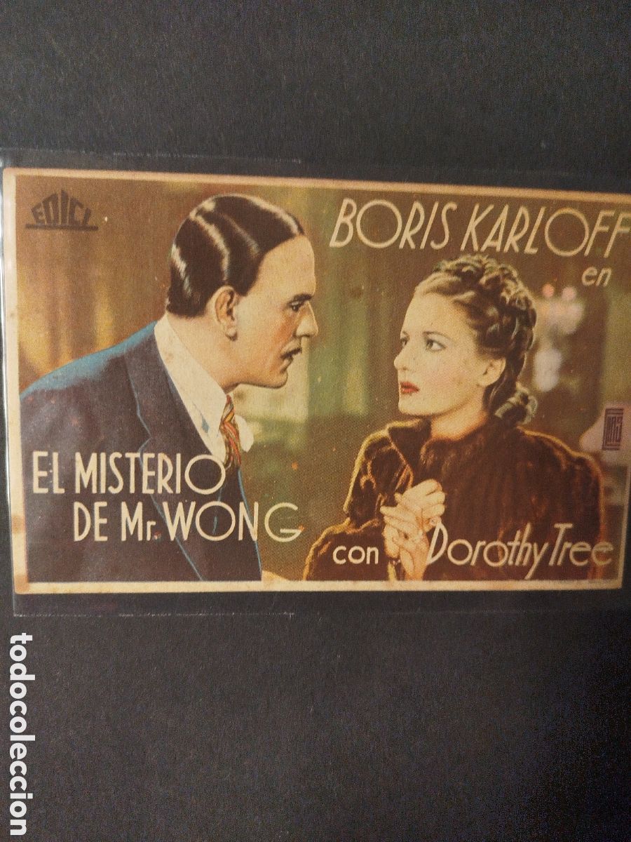 Cine: EL MISTERIO DE MR. WONG C/P