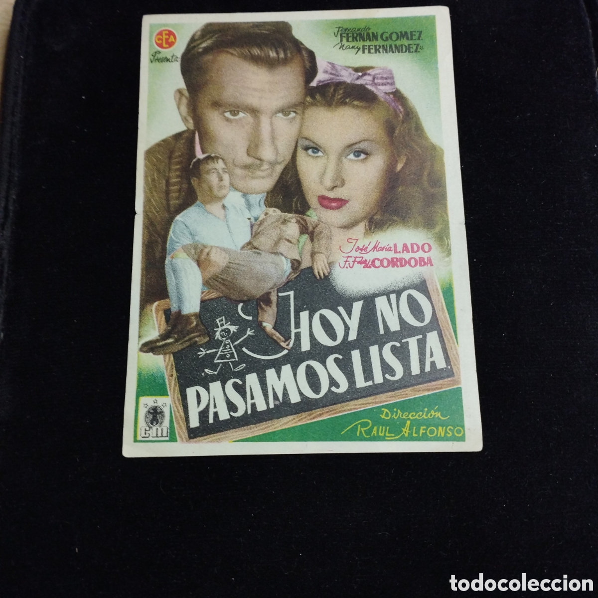 Cine: Programa de cine, sencillo. Hoy no pasamos lista. Fernando Fernan G&oacute;mez. Sp