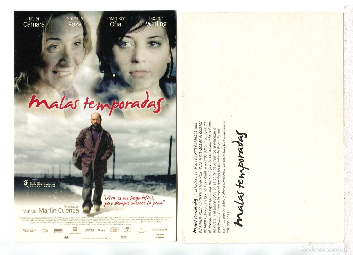 Cine: MALAS TEMPORADAS, con Leonor Watling. POSTAL. - Foto 1