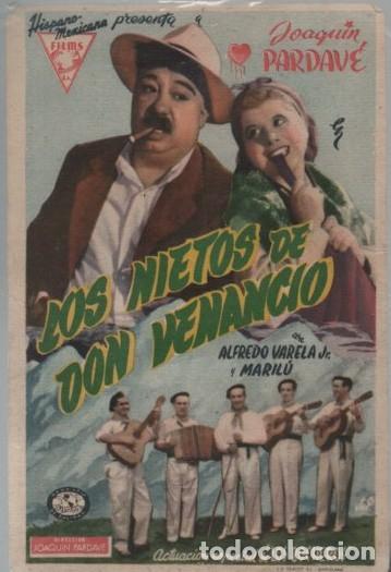 Cine: PROGRAMA DE CINE: LOS NIETOS DE DON VENANCIO PC-11459