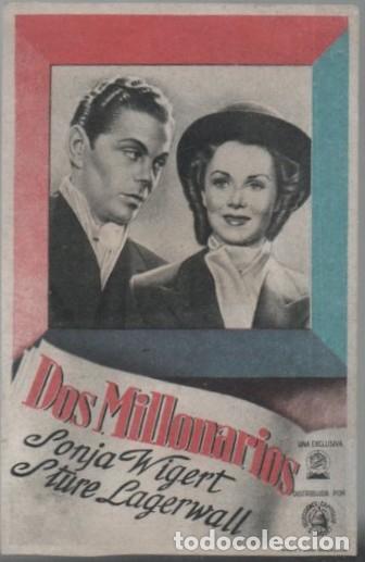 Cine: PROGRAMA DE CINE: DOS MILLONARIOS PC-11464 - Foto 1