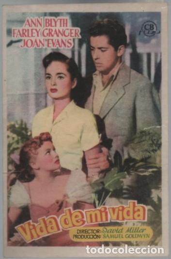 Cine: PROGRAMA DE CINE: VIDA DE MI VIDA PC-11465 - Foto 1