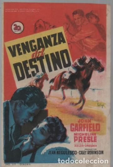 Cine: PROGRAMA DE CINE: VENGANZA DEL DESTINO PC-11478