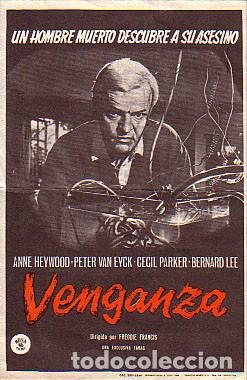 Cine: VENGANZA (Anne Heywood y Peter Van Eyck con publicidad)
