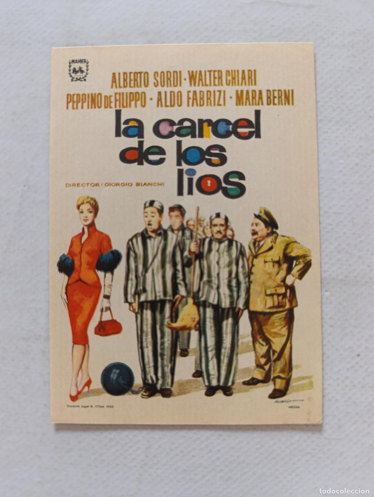 Cine: FOLLETO DE MANO - LA CARCEL DE LOS LIOS - SIN PUBLICIDAD (148I)