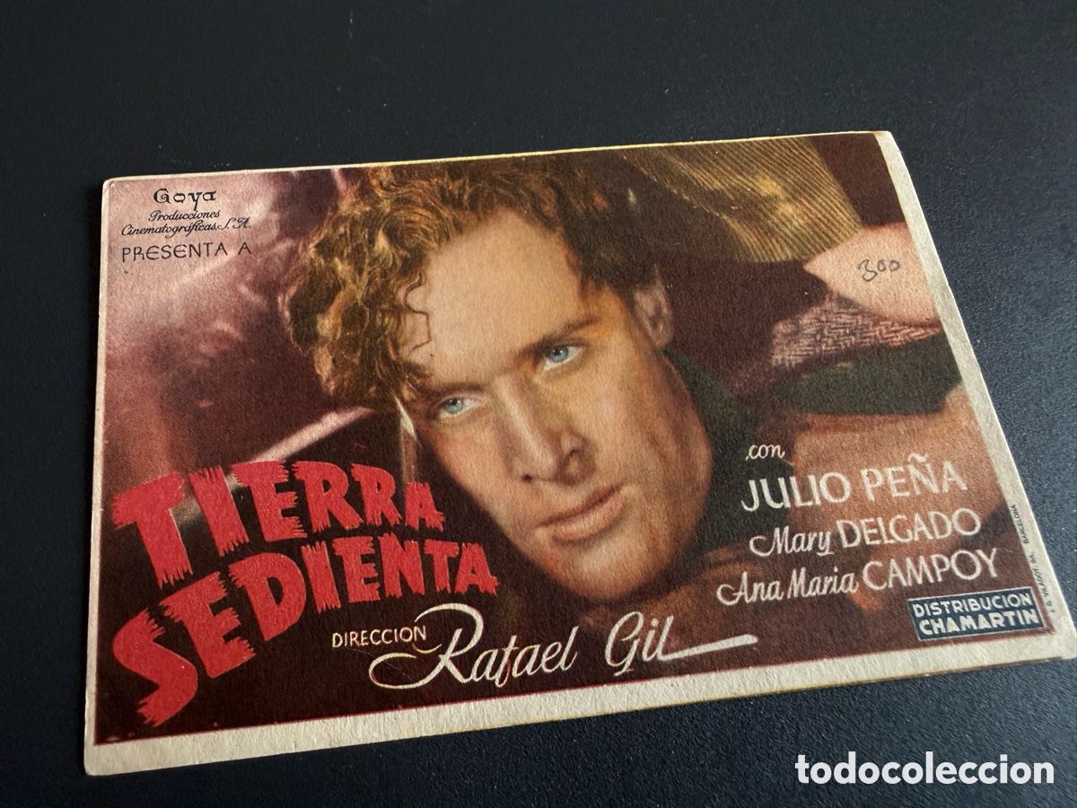 Cine: TIERRA SEDIENTA. Rafael Gil