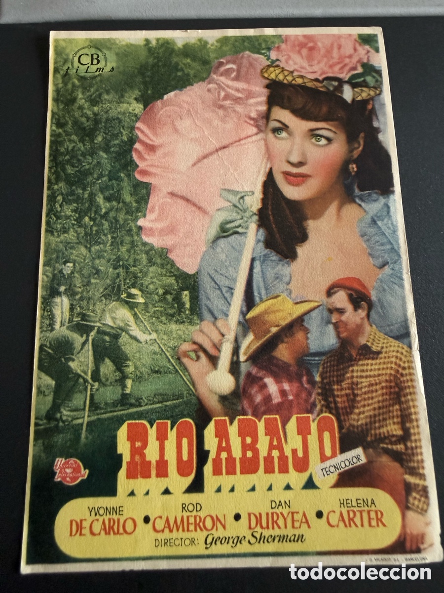 Cine: Folleto. RIO ABAJO /////// - Foto 1