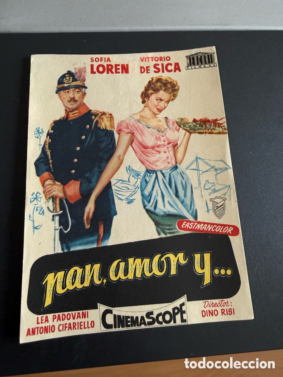 Cine: Folleto. PAN, AMOR Y &hellip; - Foto 1