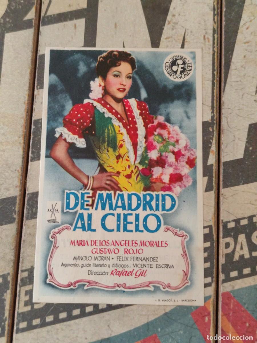 Cine: De Madrid al cielo con publicidad Cine Apolo