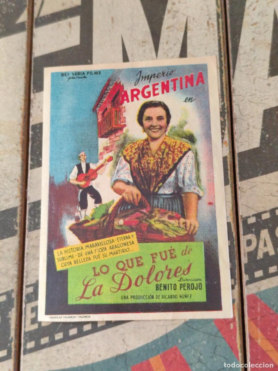 Cine: Lo que fue de la Dolores con publicidad Teatro L&oacute;pez de Ayala