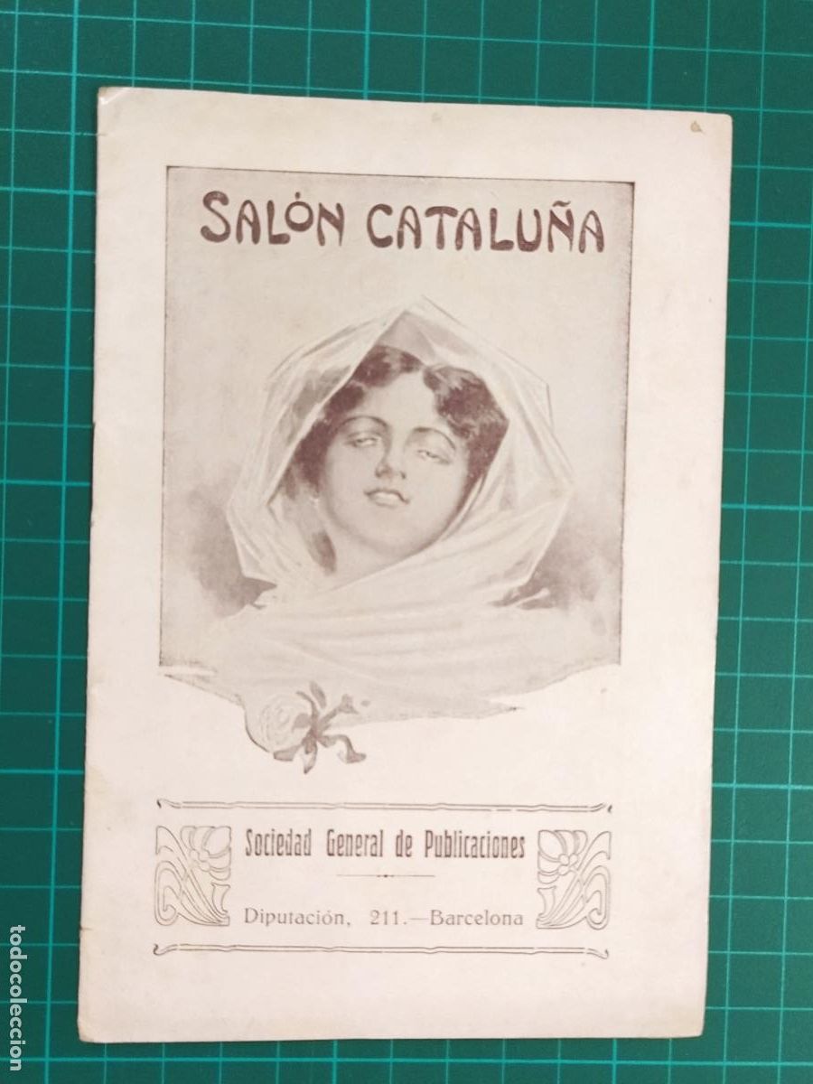 Cine: BARCELONA - SALON CATALU&Ntilde;A - A&Ntilde;O 1912 DEL 21 AL 27 DE OCTUBRE - PROGRAMA DE CINE ANTIGUO -VER FOTOS