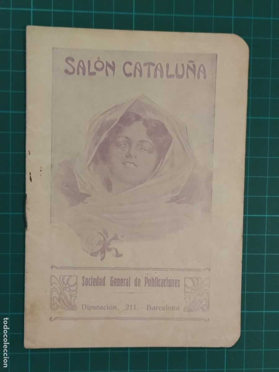 Cine: BARCELONA - SALON CATALU&Ntilde;A - A&Ntilde;O 1912 DEL 2 AL 8 DE SEPTIEMBRE - PROGRAMA DE CINE ANTIGUO -VER FOTOS
