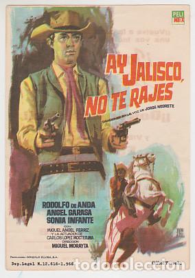 Cine: AY JALISCO, NO TE RAJES (con publicidad)