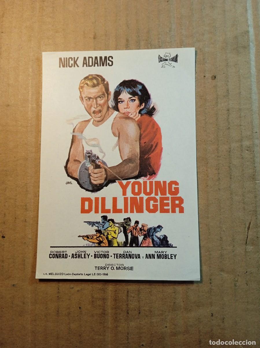 Cine: FOLLETO DE MANO SIN PUBLICIDAD YOUNG DILLINGER