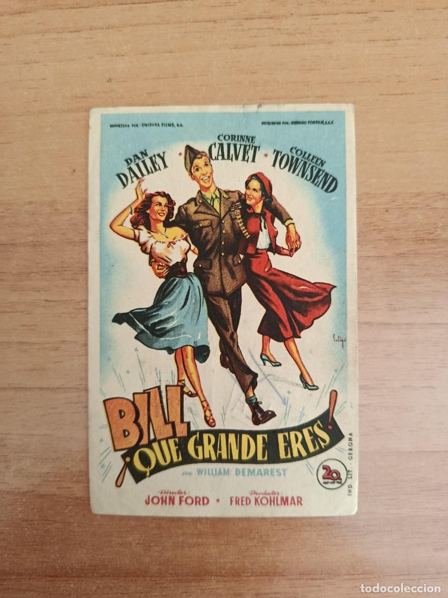 Cine: TAMMY--PROGRAMA DE CINE---BILL QUE GRANDE ERES - Foto 1