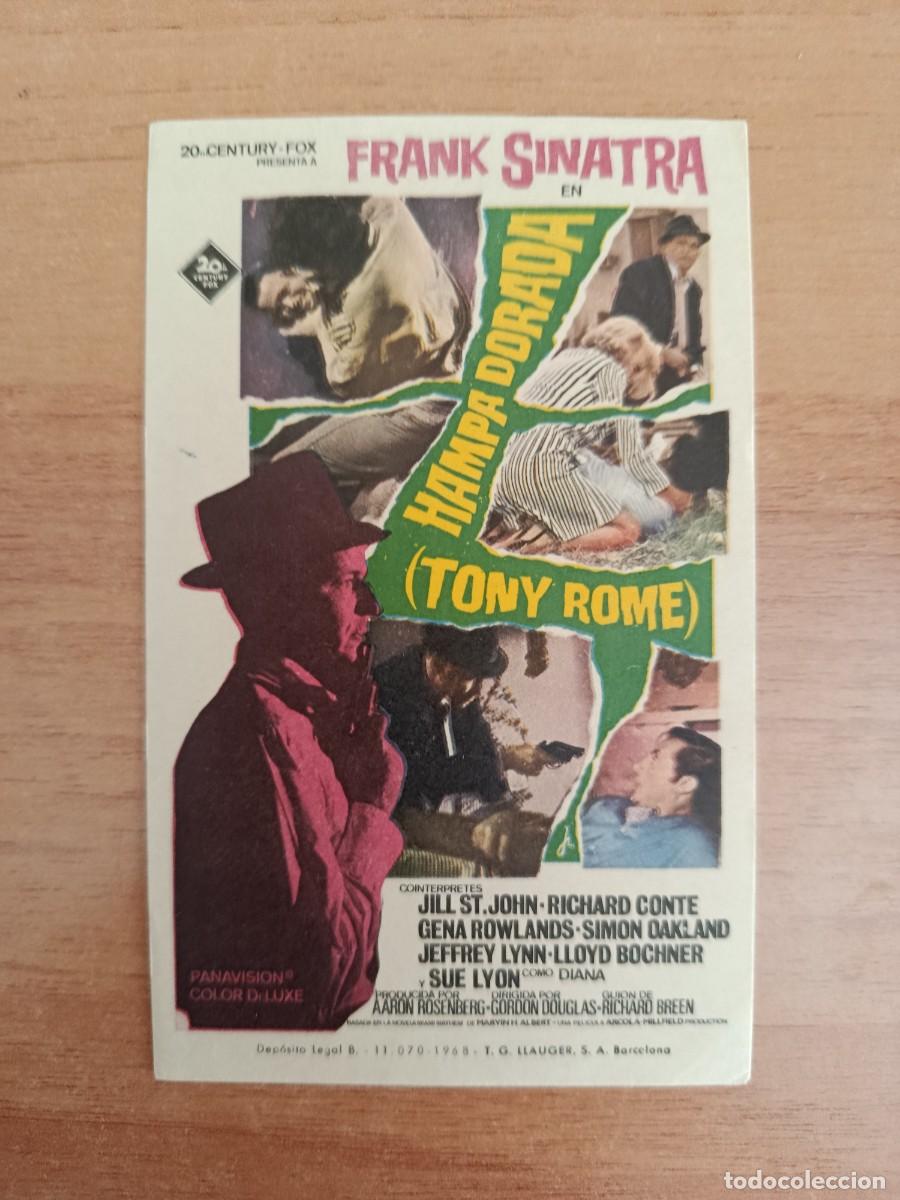  Foglietti di film di film antichi di cinema: TAMMY--PROGRAMA DE CINE---HAMPA DORADA