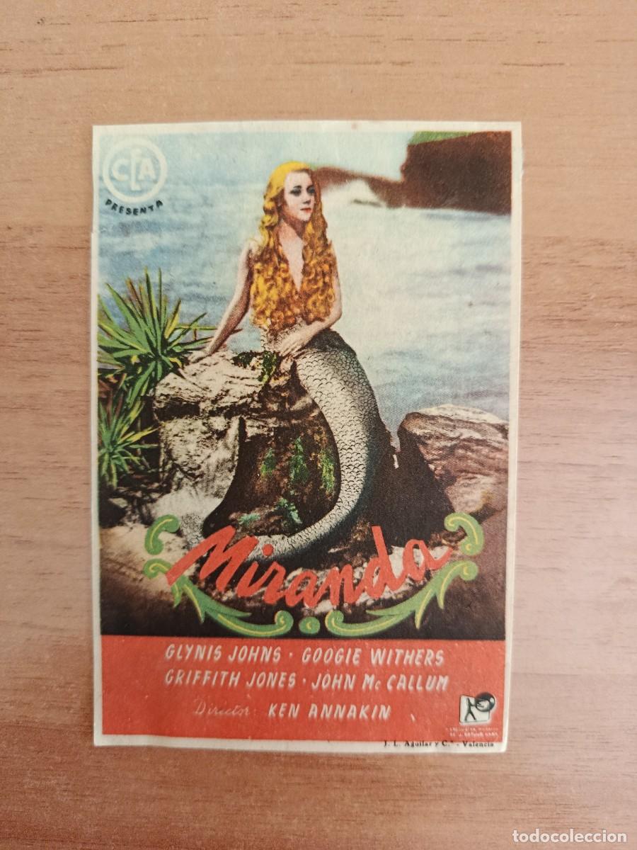  Foglietti di film di film antichi di cinema: TAMMY--PROGRAMA DE CINE---MIRANDA C.T