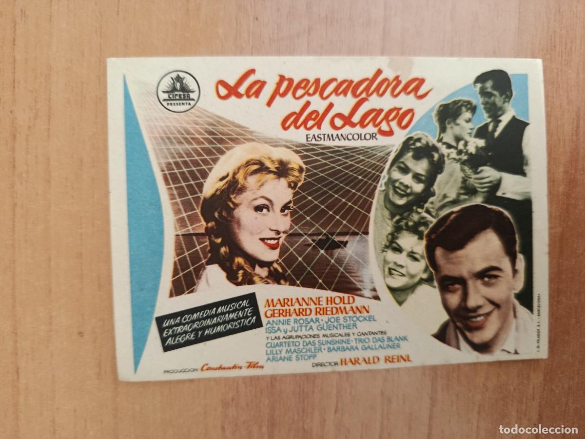  Foglietti di film di film antichi di cinema: TAMMY--PROGRAMA DE CINE--- LA PESCADORA DEL LAGO
