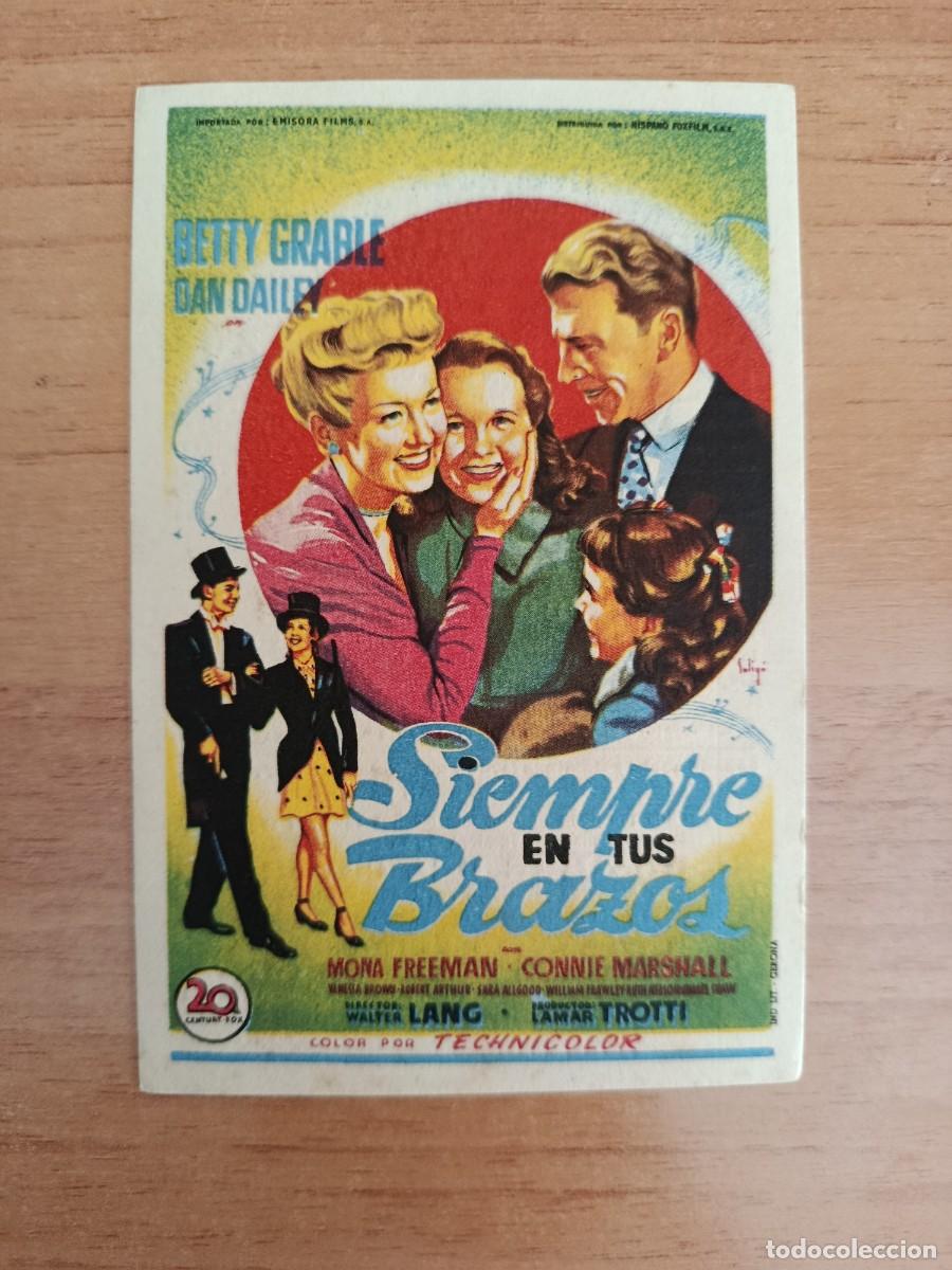 Cine: TAMMY--PROGRAMA DE CINE--- SIEMPRE EN TUS BRAZOS C.T