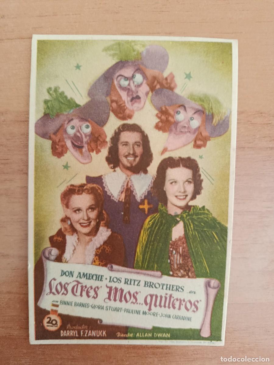 Cine: TAMMY--PROGRAMA DE CINE--- LOS TRES MOS...QUITEROS - Foto 1