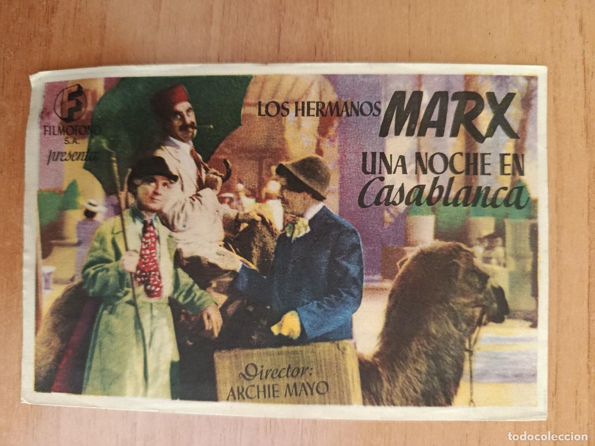 Cine: TAMMY--PROGRAMA DE CINE--- UNA NOCHE EN CASABLANCA - Foto 1