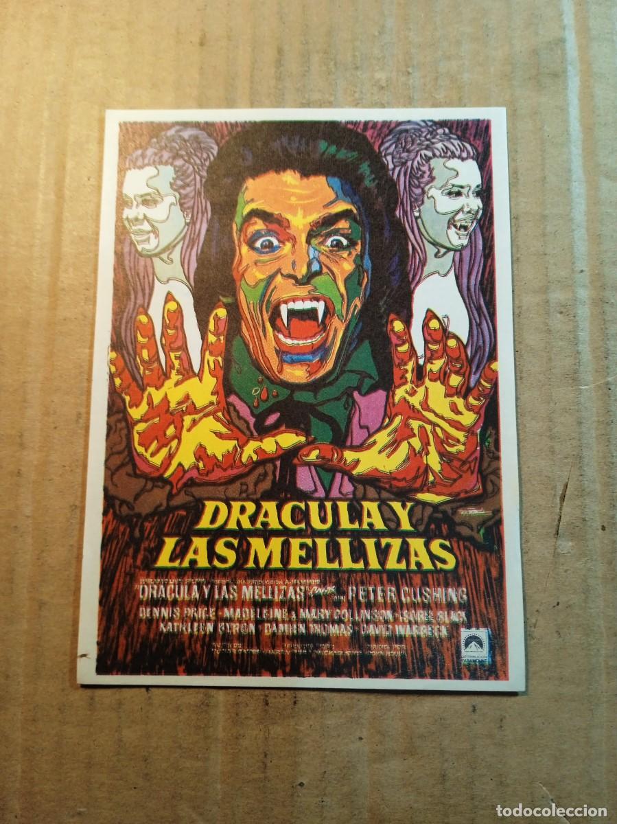 Cinema: FOLLETO DE MANO SIN PUBLICIDAD DRACULA Y LAS MELLIZAS