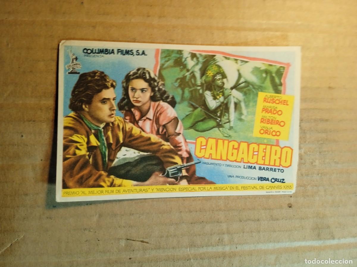  Flyers Publicitaires de films Anciens: FOLLETO DE MANO SIN PUBLICIDAD CANGACEIRO