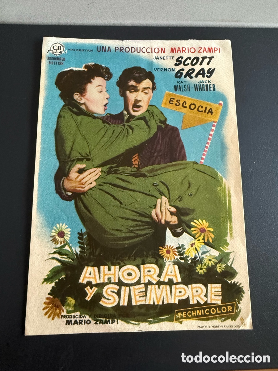 Cine: Folleto. AHORA Y SIEMPRE - Foto 1