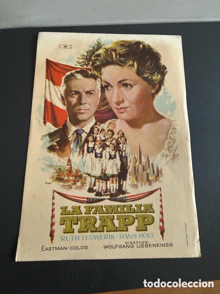 Cine: Folleto. LA FAMILIA TRAPP